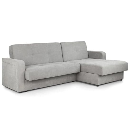 Kira Fabric Sofa Bed Corner In Grey_1