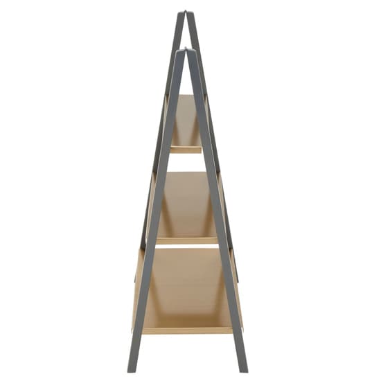 Koura Metal 3 Tier Shelving Unit In Gold And Grey_3