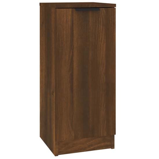 Krefeld Wooden Sideboard With 4 Doors 1 Drawer In Brown Oak_6