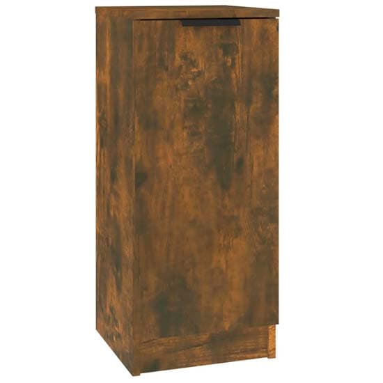 Krefeld Wooden Sideboard With 4 Doors 1 Drawer In Smoked Oak_6