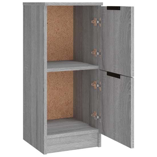 Krefeld Wooden Sideboard With 6 Doors In Grey Sonoma Oak_8