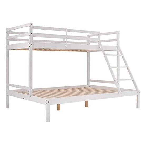 Krolam Wooden Twin Sleeper Bunk Bed In White_2