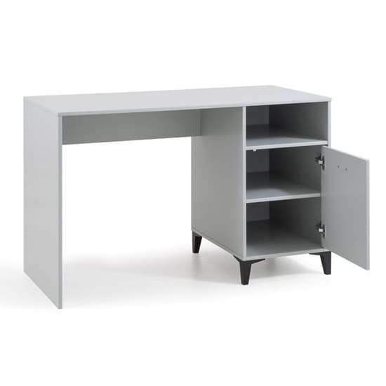 Laasya Wooden Computer Desk With Edolie Grey Office Chair_4