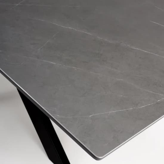 Lacole Extending Sintered Stone Dining Table Large In Grey_4