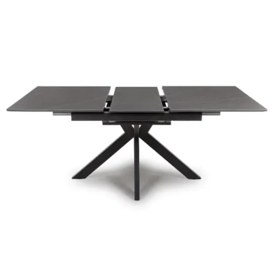 Lacole Extending Sintered Stone Dining Table Small In Grey_2