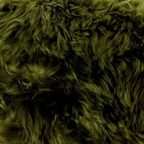 Ladson Quad Sheepskin Rug In Olive Green_2