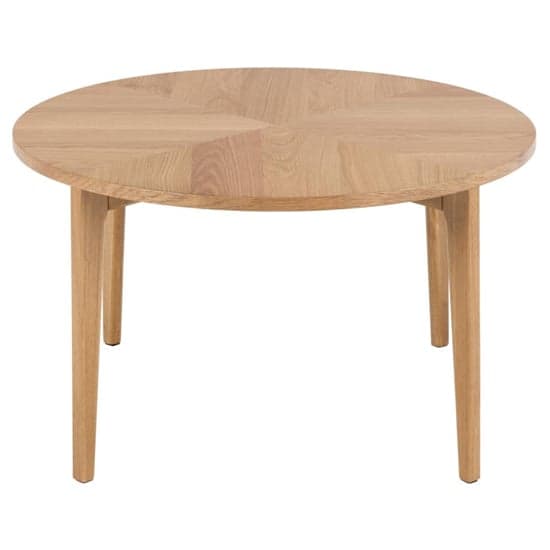 Ladue Wooden Coffee Table Round In Oak_3