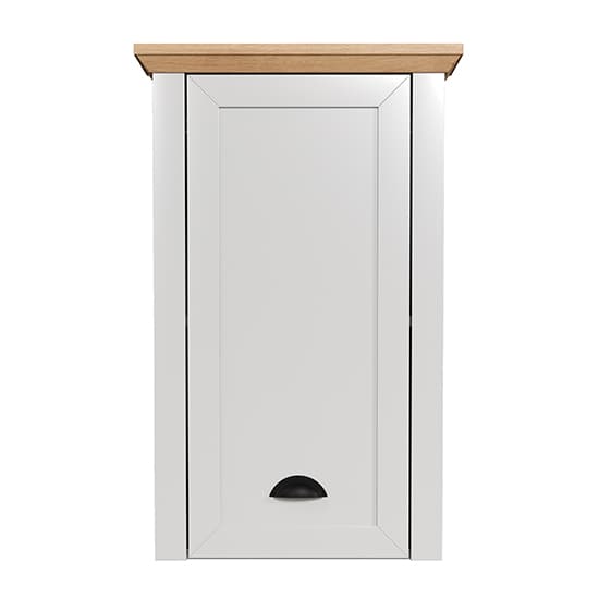 Lajos Wooden Bathroom Wall Storage Cabinet In Light Grey_3