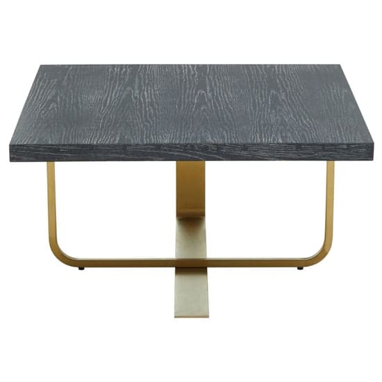 Lana Square Wooden Coffee Table With Gold Steel Base_3