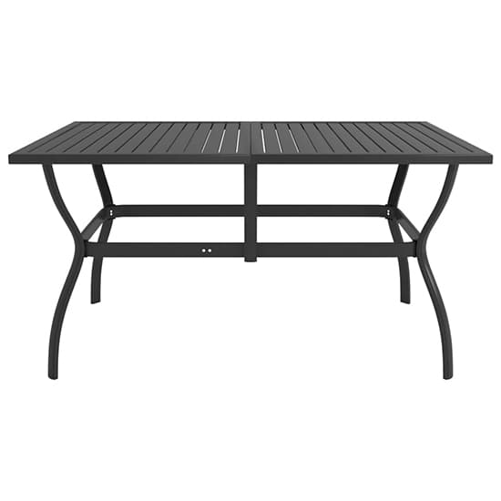 Lanai Steel 140cm Garden Dining Table In Anthracite_2