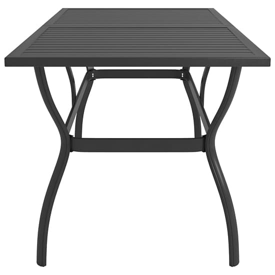 Lanai Steel 140cm Garden Dining Table In Anthracite_3