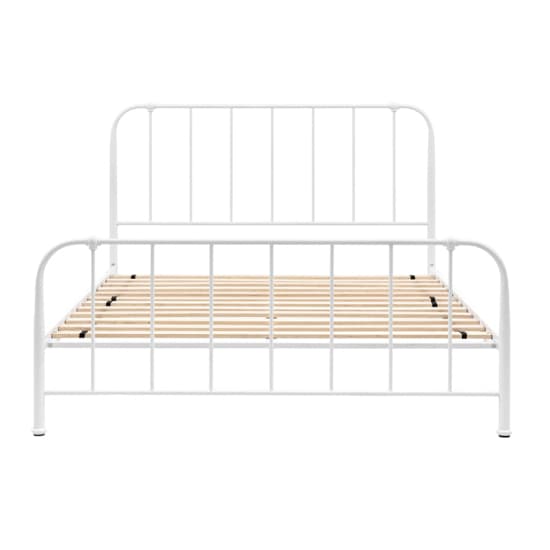 Lancaster Mild Steel Double Bed In Ivory_6