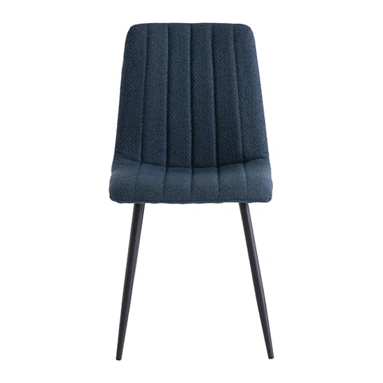 Laney Blue Fabric Dining Chairs With Black Legs In Pair_3