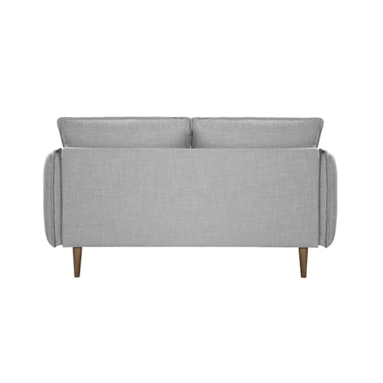 Lark Linen Fabric 2 Seater Sofa In Silver Grey_3