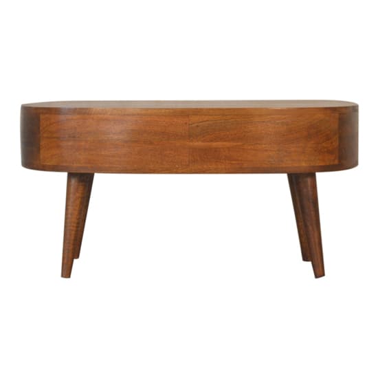 Lasix Wooden Wave Coffee Table In Chestnut With 1 Drawer_5