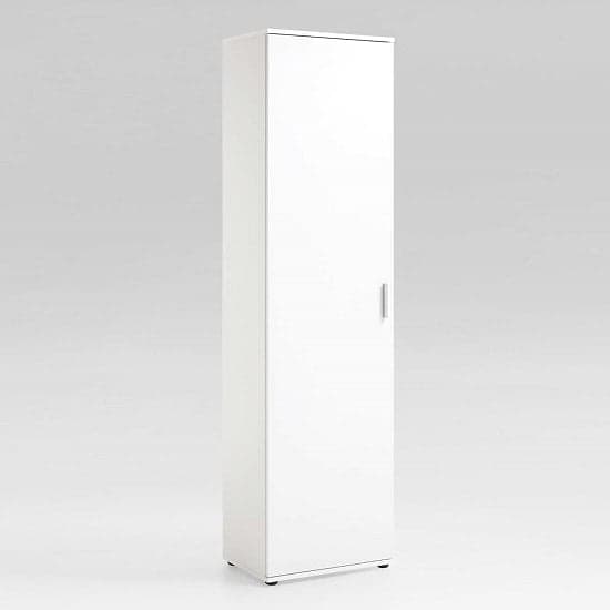 Lausanne Tall Multipurpose Storage Cupboard In White