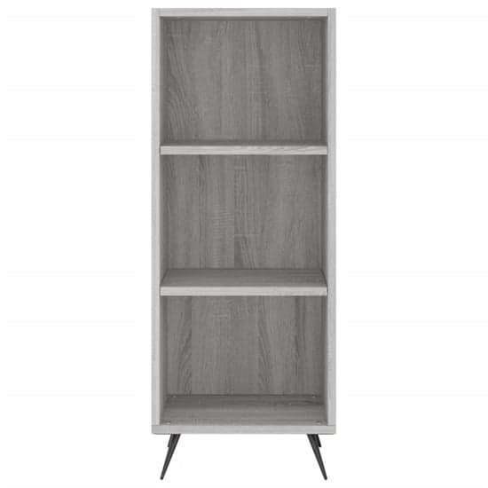 Lavey Wooden Shelving Unit With 2 Shelves In Grey Sonoma Oak_3
