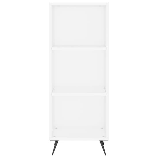 Lavey Wooden Shelving Unit With 2 Shelves In White_3