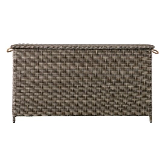 Lawes Outdoor Poly Rattan Cushion Storage Box In Natural_2