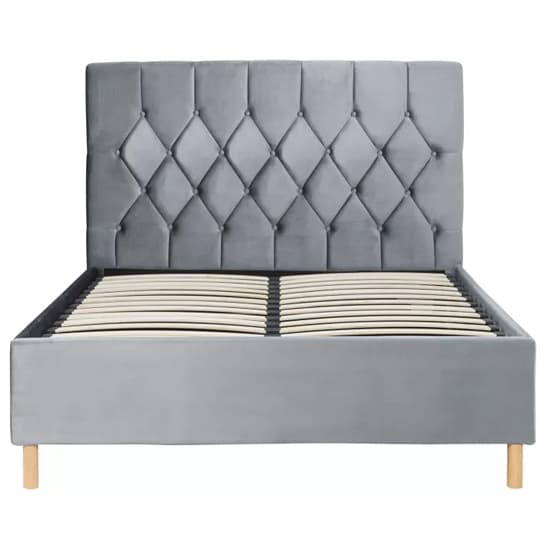 Laxly Fabric Double Bed In Grey_4