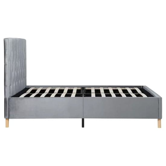 Laxly Fabric Double Bed In Grey_5