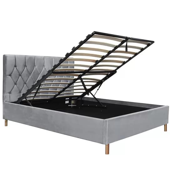 Laxly Fabric Ottoman Double Bed In Grey_5