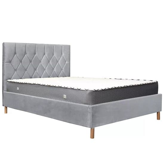 Laxly Fabric Ottoman King Size Bed In Grey_3