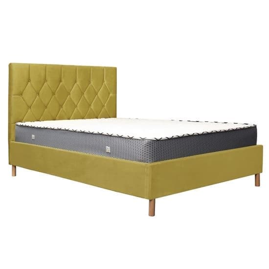 Laxly Fabric Ottoman Small Double Bed In Mustard_3