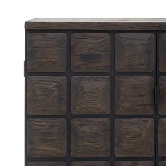 Layton Solid Wood Sideboard With 2 Doors In Light Oak_6