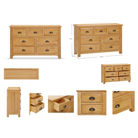 Lecco Wooden Chest Of 7 Drawers In Oak_3
