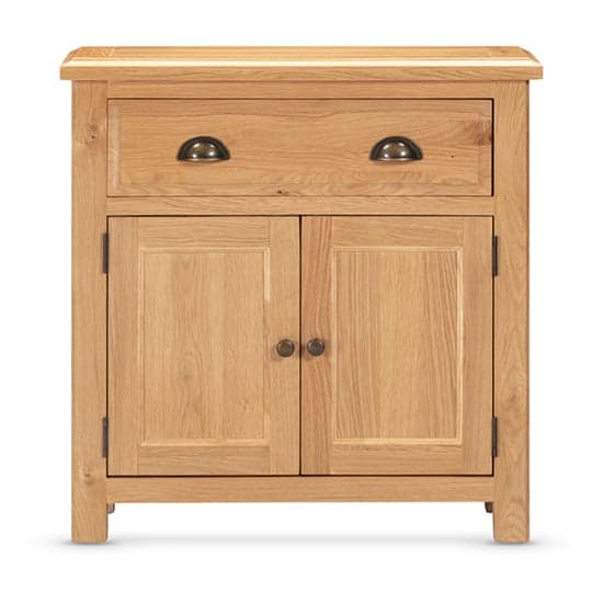 Lecco Wooden Sideboard With 2 Doors 1 Drawer In Oak_1