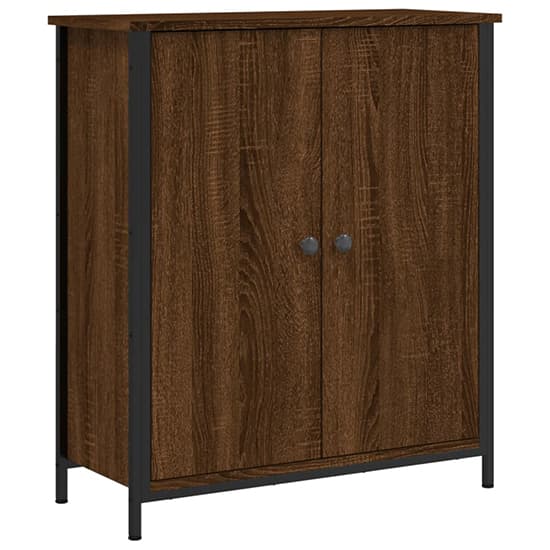 Lecco Wooden Sideboard With 2 Doors In Brown Oak_2