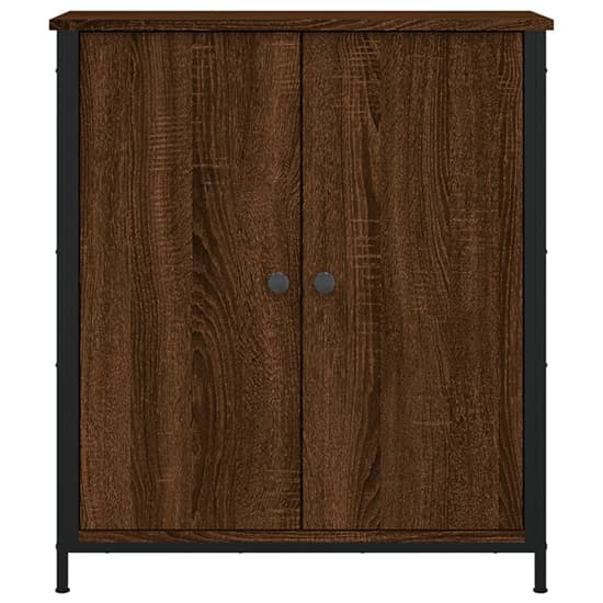 Lecco Wooden Sideboard With 2 Doors In Brown Oak_4