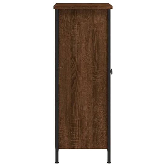 Lecco Wooden Sideboard With 2 Doors In Brown Oak_5