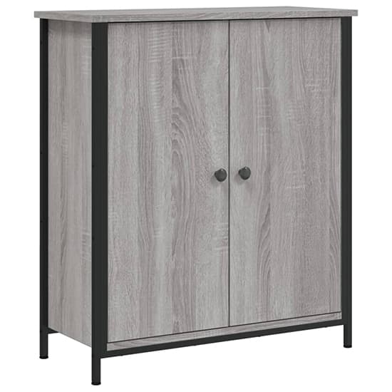 Lecco Wooden Sideboard With 2 Doors In Grey Sonoma Oak_2