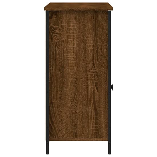 Lecco Wooden Sideboard With 3 Doors In Brown Oak_5
