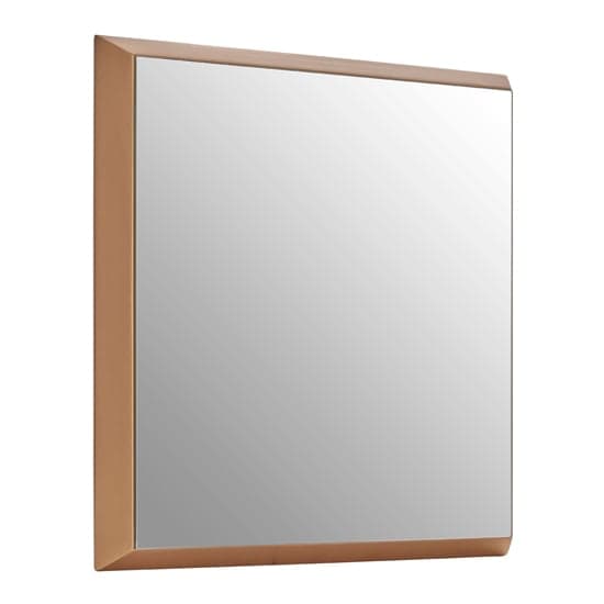 Lecotik Large Square Wall Mirror In Gold_2