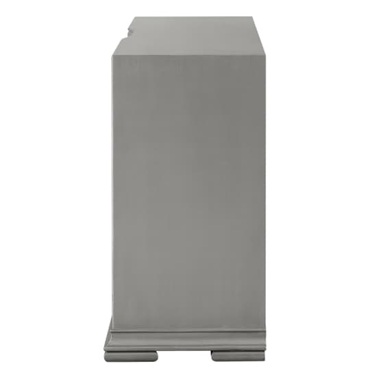 Leeds Mirrored Chest Of 3 Drawers In Grey Furniture in Fashion