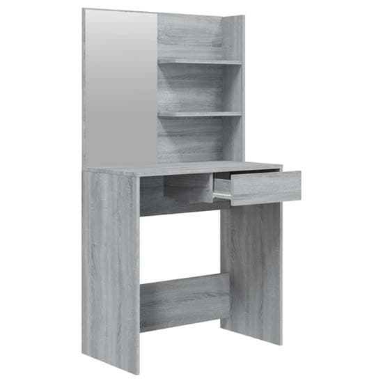 Legian Wooden Dressing Table With Stool In Grey Sonoma Oak_3