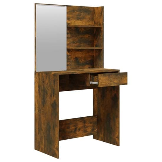 Legian Wooden Dressing Table With Stool In Smoked Oak_3