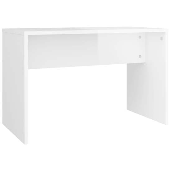 Legian High Gloss Dressing Table With Stool In White_5