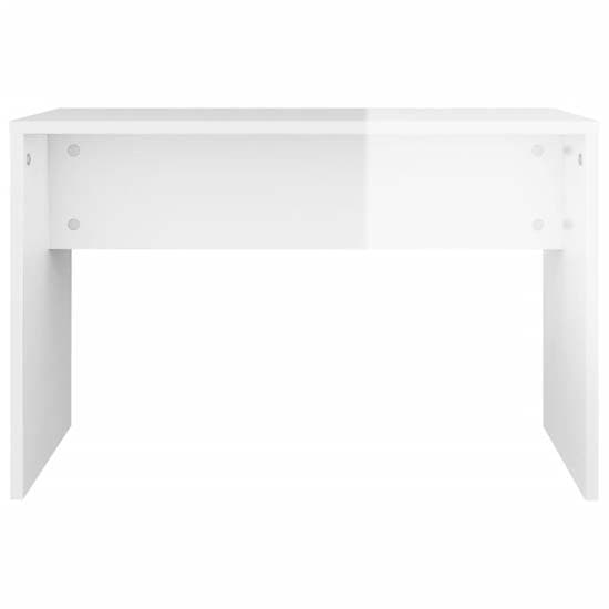 Legian High Gloss Dressing Table With Stool In White_6