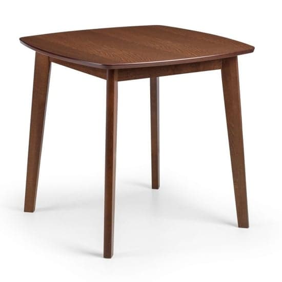Laisha Wooden Square Dining Table In Walnut_1