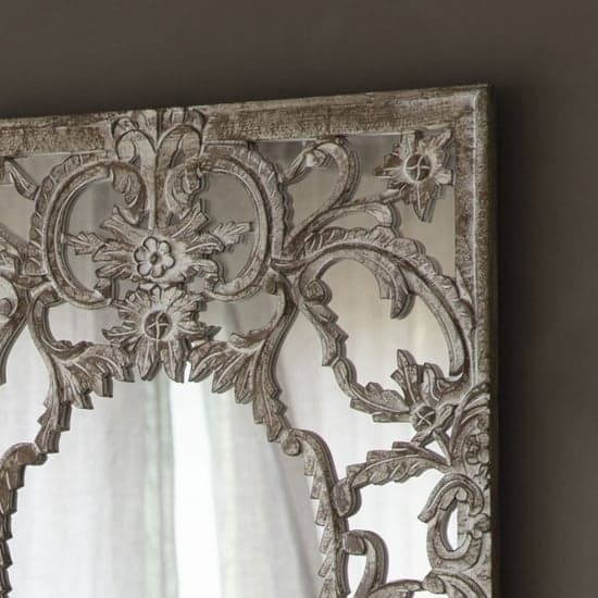 Lenoir Portrait Wall Mirror In Natural And Whitewash Frame_2