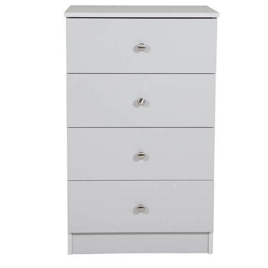 Leon Wooden Chest Of 4 Drawers In Light Grey_2