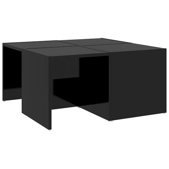 Leonia Square High Gloss Coffee Tables In Black_3