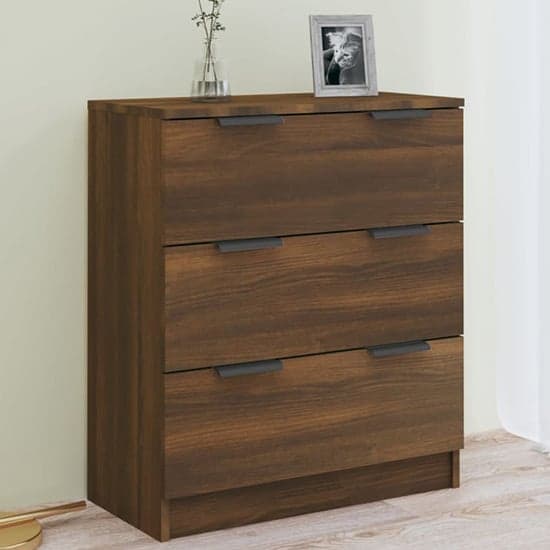 Leslie Wooden Chest Of 3 Drawers In Brown Oak_1