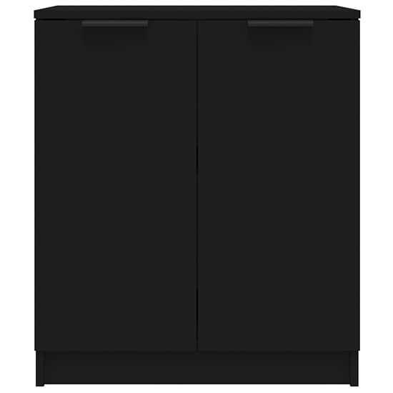 Leslie Wooden Sideboard With 2 Doors In Black_3