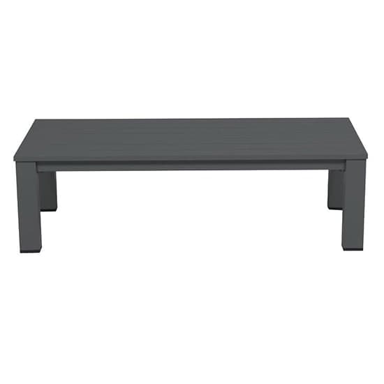 Levi Aluminium Outdoor Coffee Table In Charcoal Grey Frame_2
