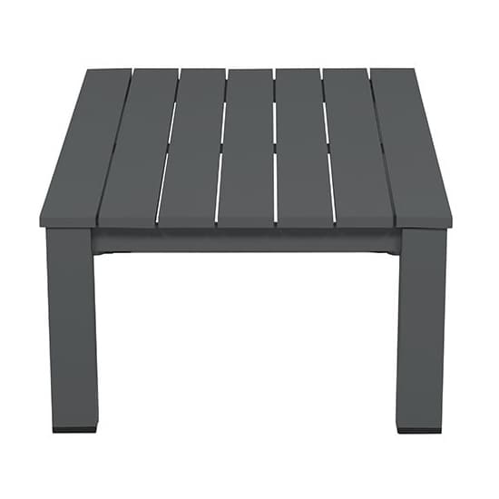 Levi Aluminium Outdoor Coffee Table In Charcoal Grey Frame_3